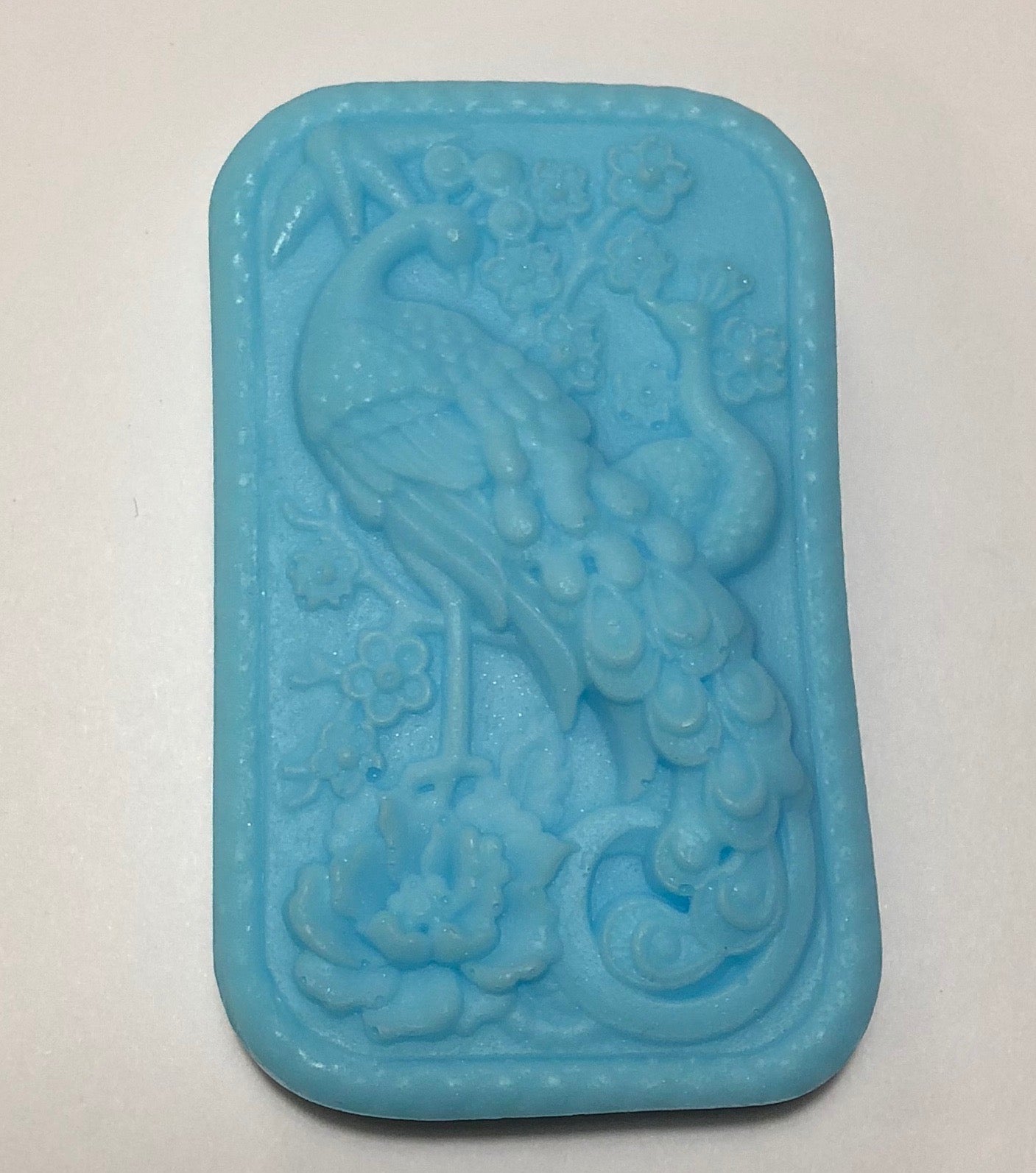 Rectangular Peacock Soap