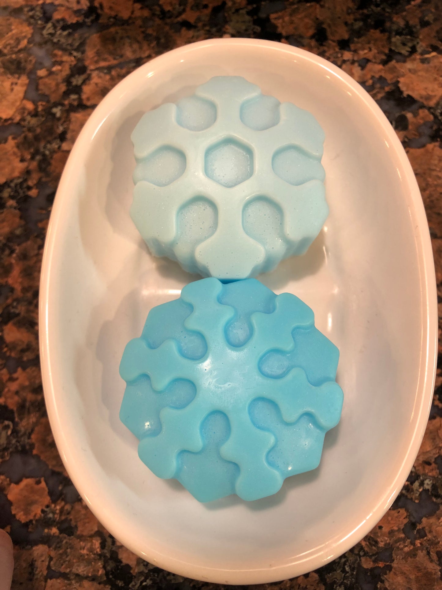 Little Snowflake Soap Trio (set of six)