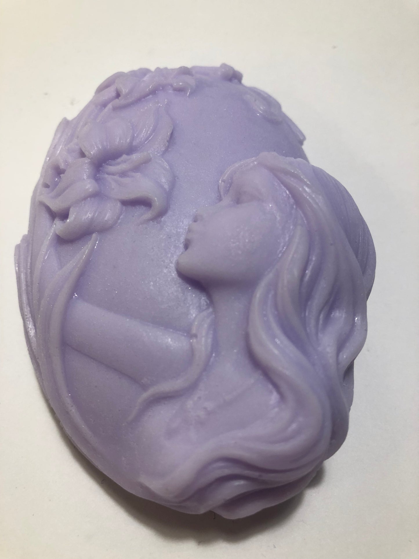 Oval Flower Fairy Soap