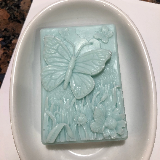 Butterfly In A Meadow Soap