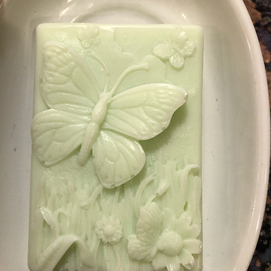 Butterfly In A Meadow Soap