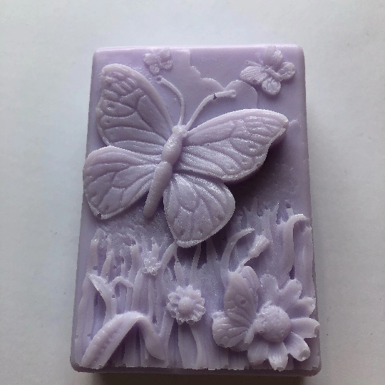 Butterfly In A Meadow Soap
