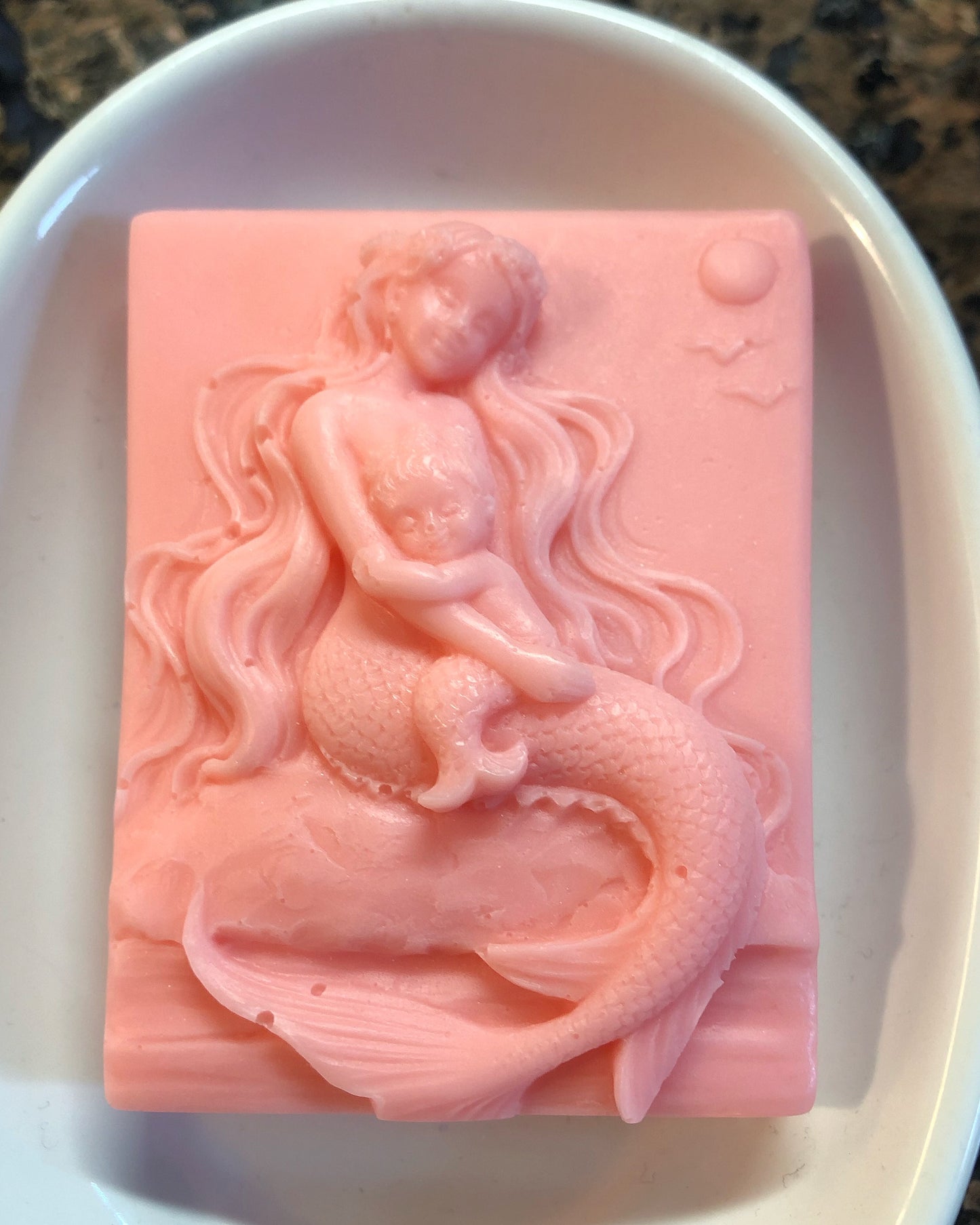 Mermaid Mom and Baby Soap