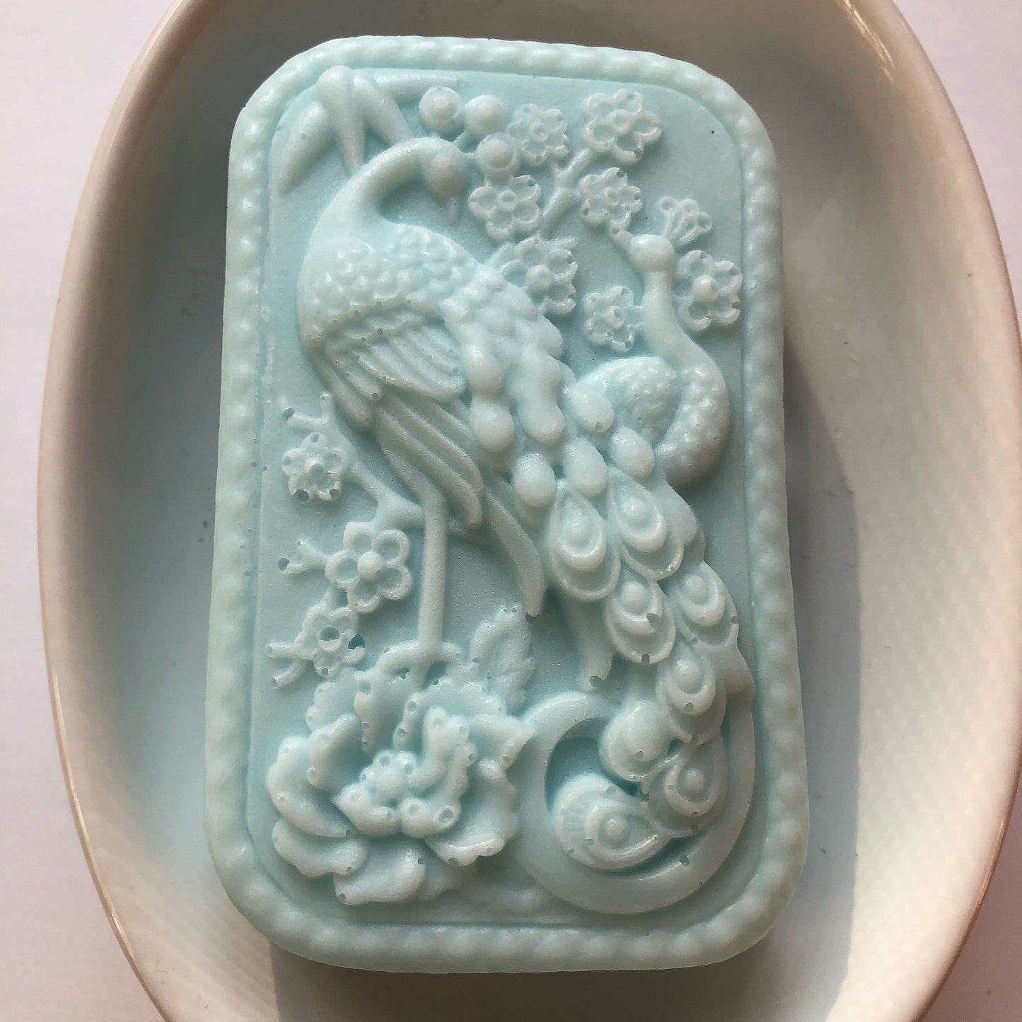 Rectangular Peacock Soap