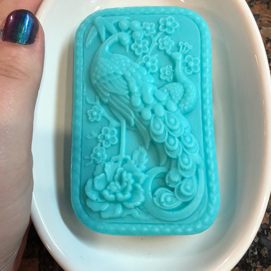 Rectangular Peacock Soap
