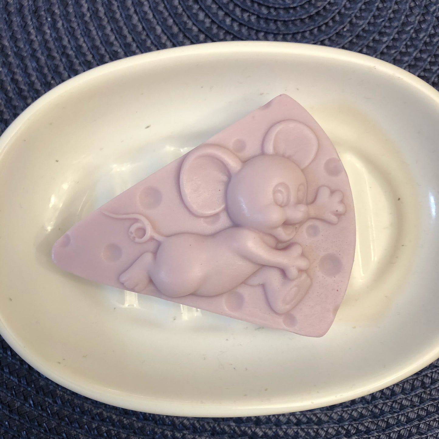 Mouse In A Slice Of Cheese Soap