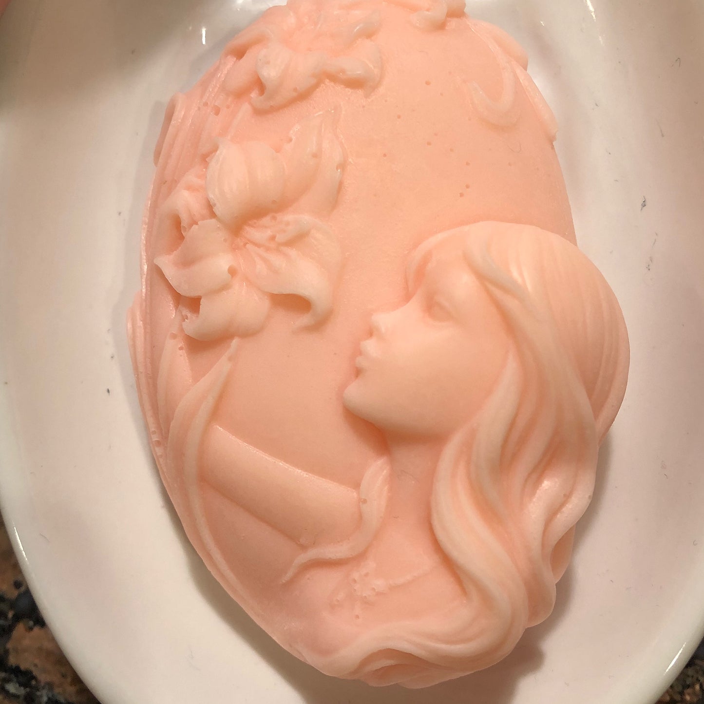 Oval Flower Fairy Soap