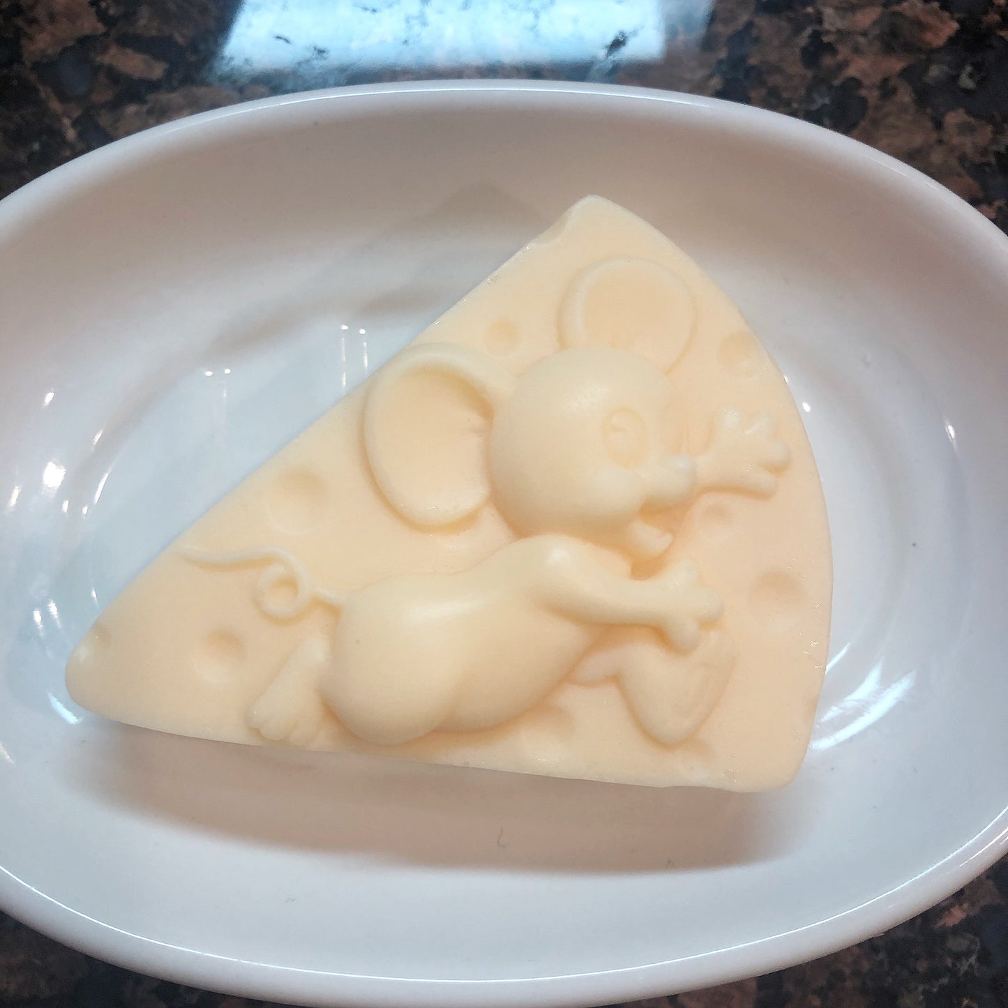 Mouse In A Slice Of Cheese Soap