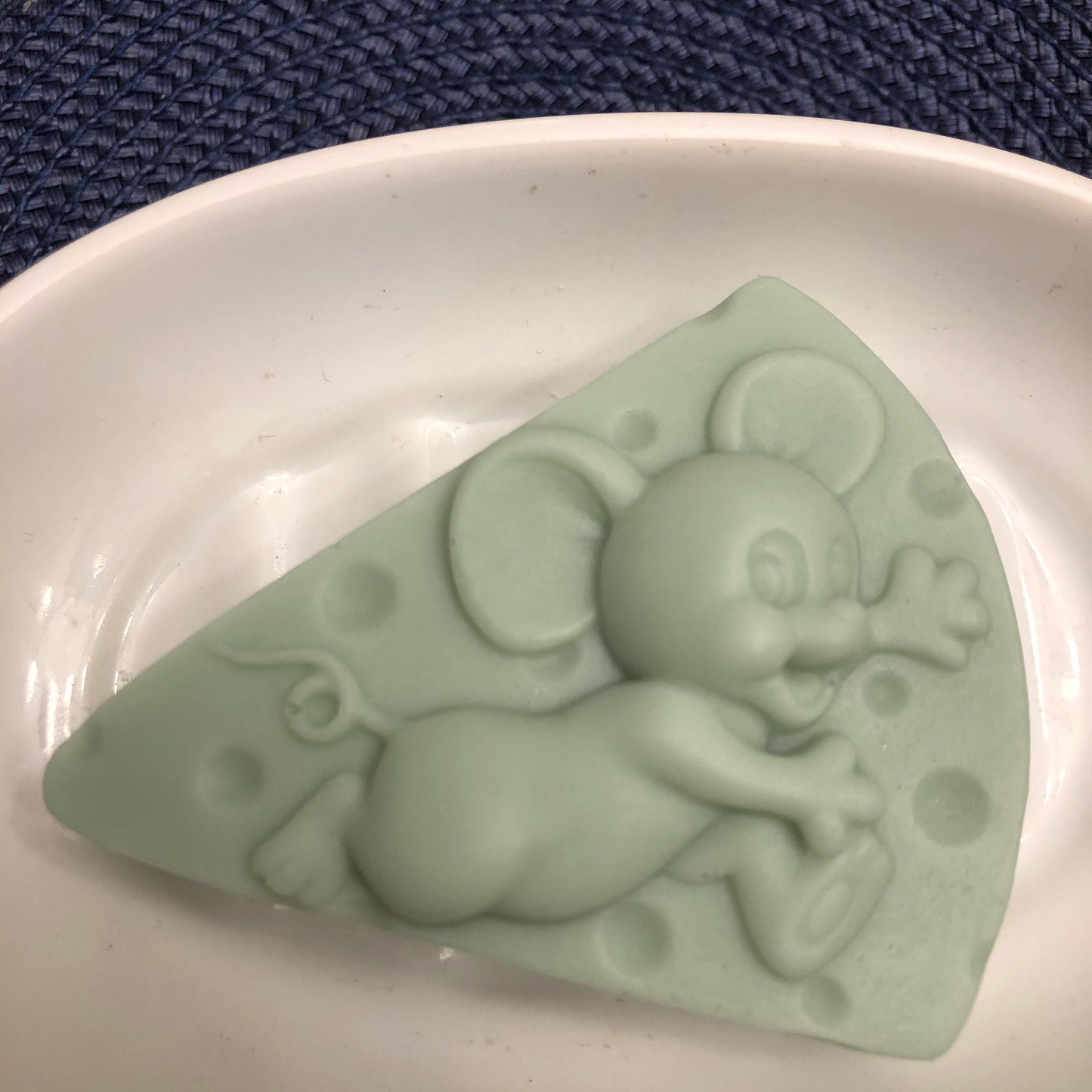 Mouse In A Slice Of Cheese Soap