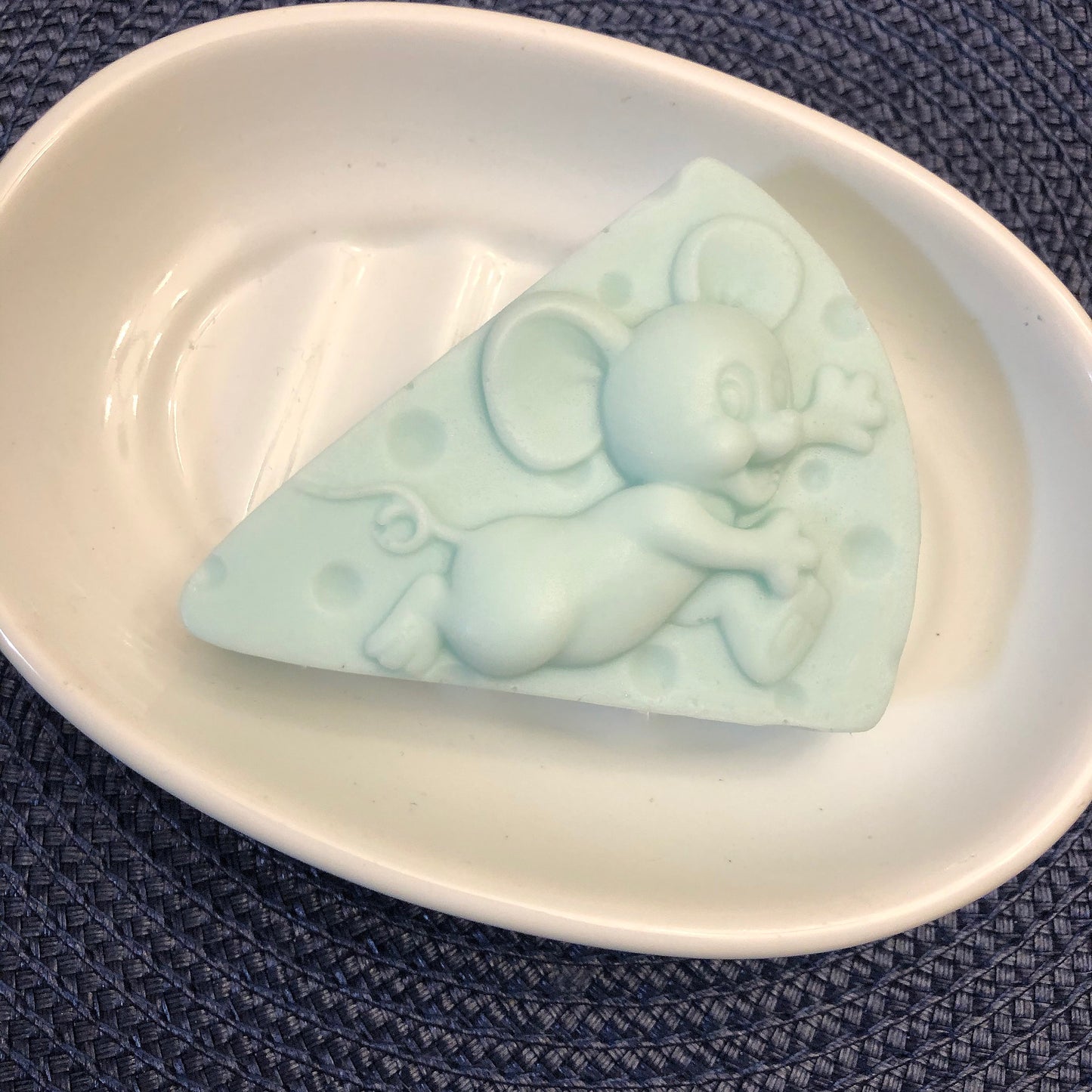 Mouse In A Slice Of Cheese Soap