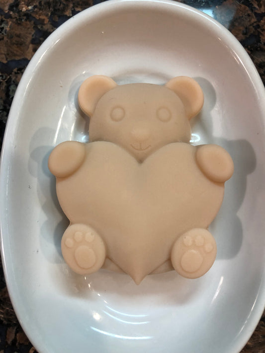 Bear Soap (Cute Animal Heart Set)