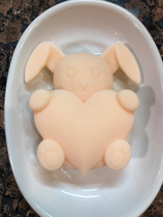 Bunny Soap (Cute Animal Heart Set)