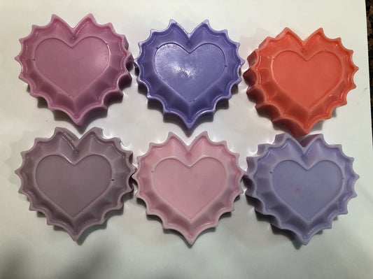 Heart Soap (set of six)
