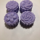 Flower Soap set of 4 (scalloped edge)