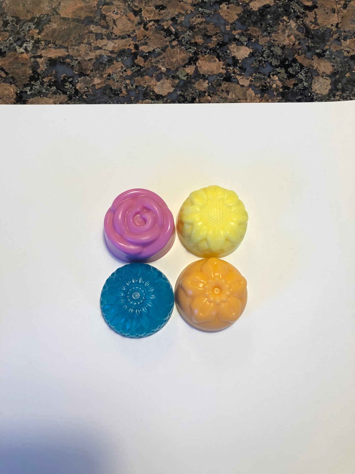 Mini Flower Soap Set