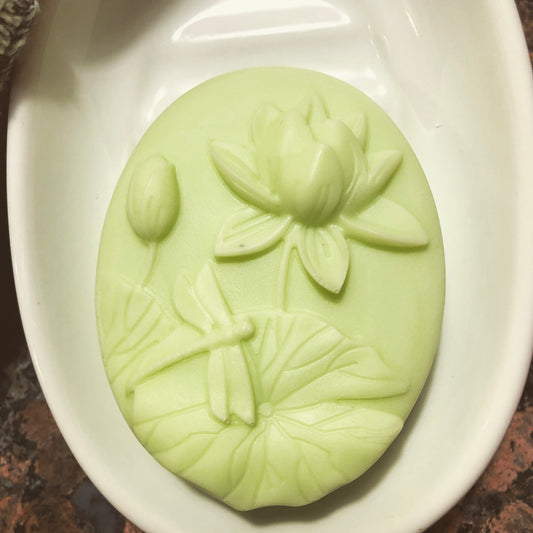 Dragonfly Among the Lilypads Soap