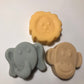 Animal Soap Trio (Elephant, Monkey, Lion)