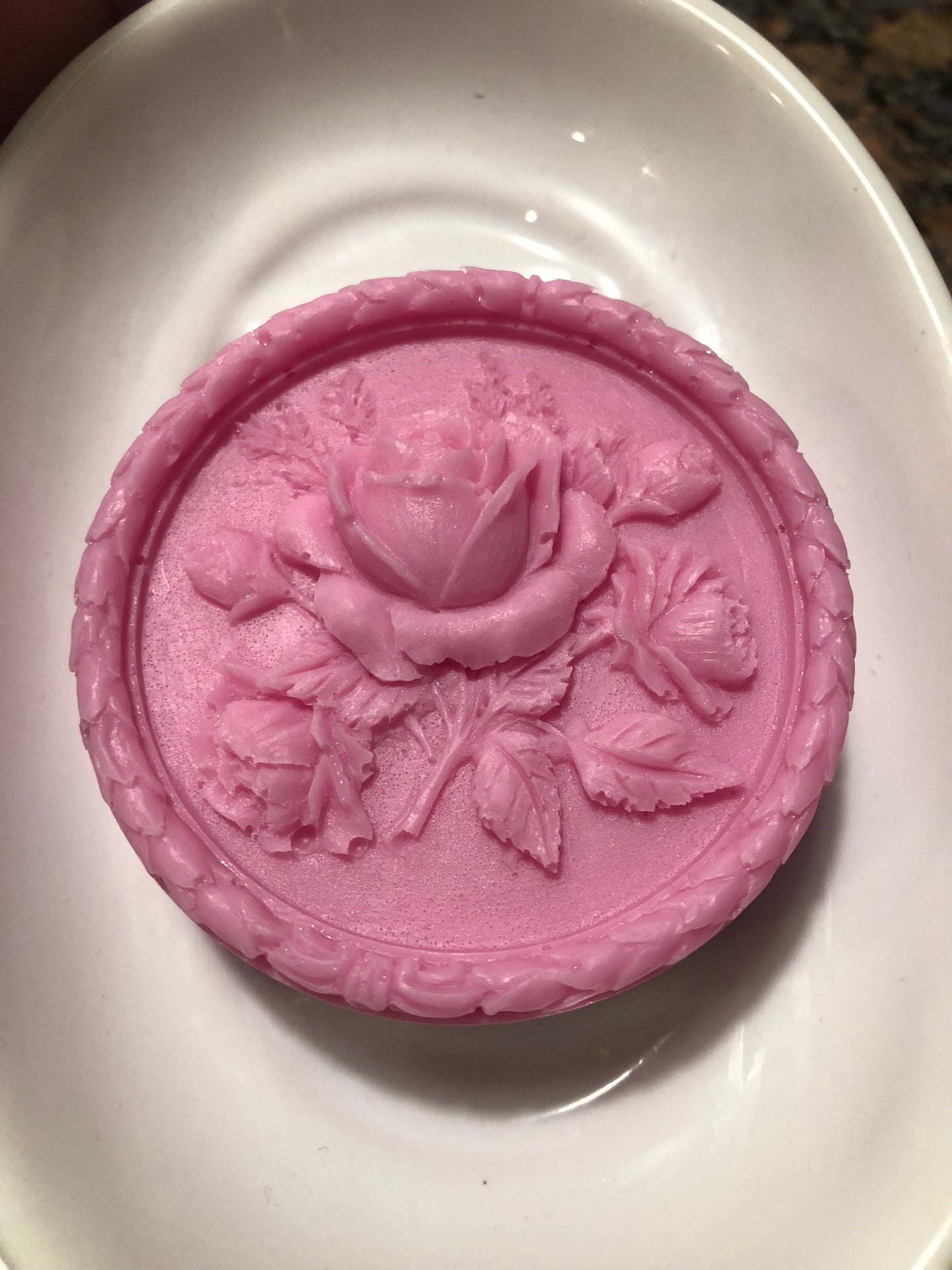 Rose Soap (Round)