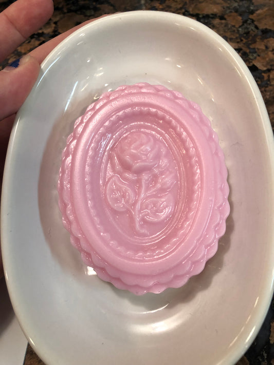 Oval Rose Soap