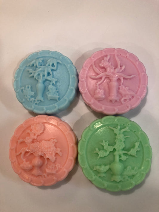 Tree Soap set of 4