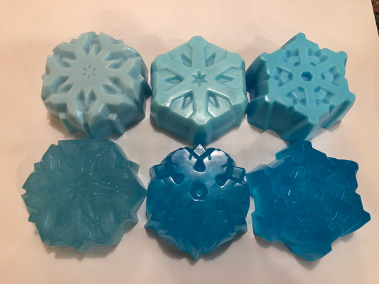 Snowflake Soap (set of six)