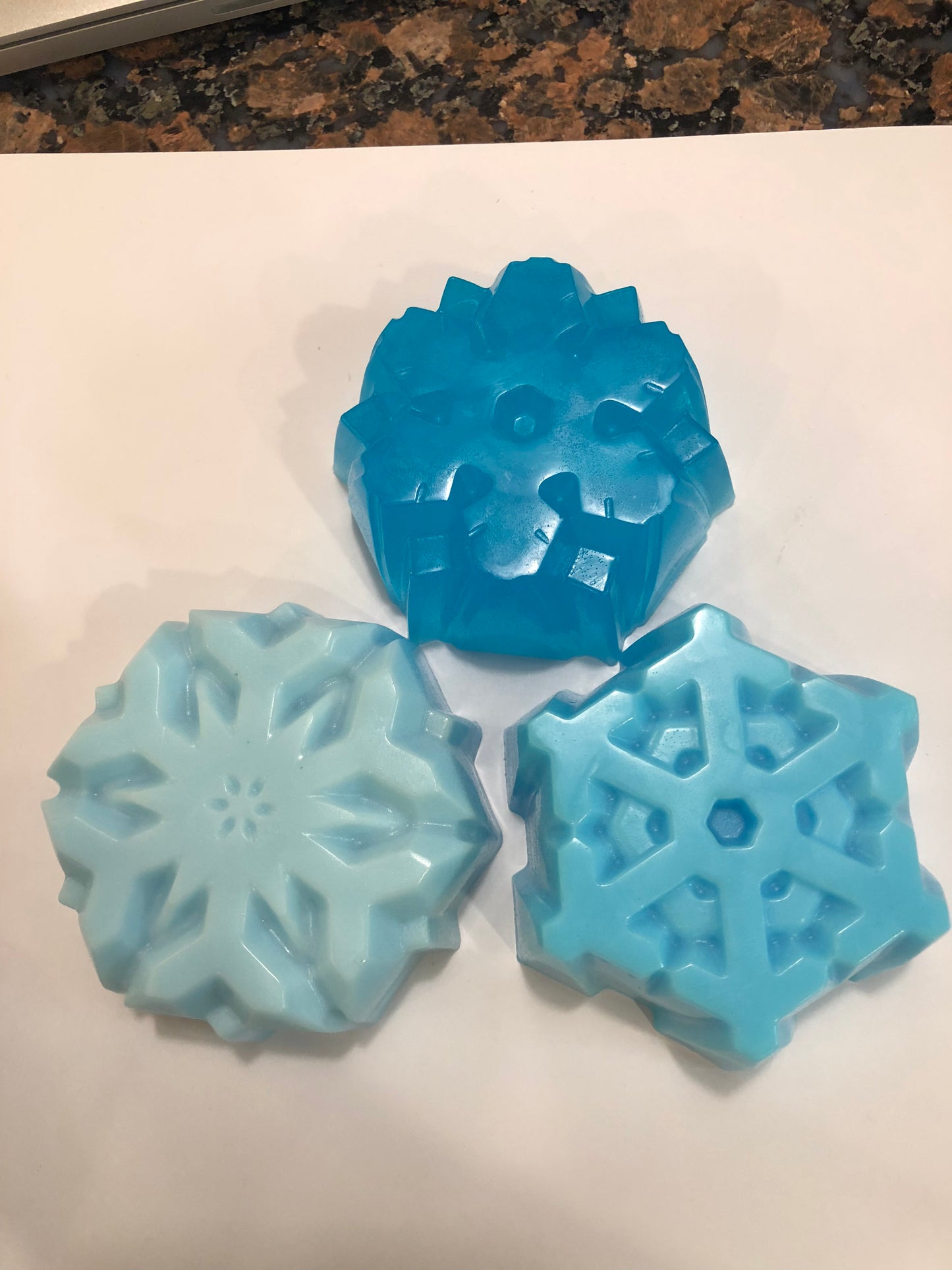 Snowflake Soap (set of six)