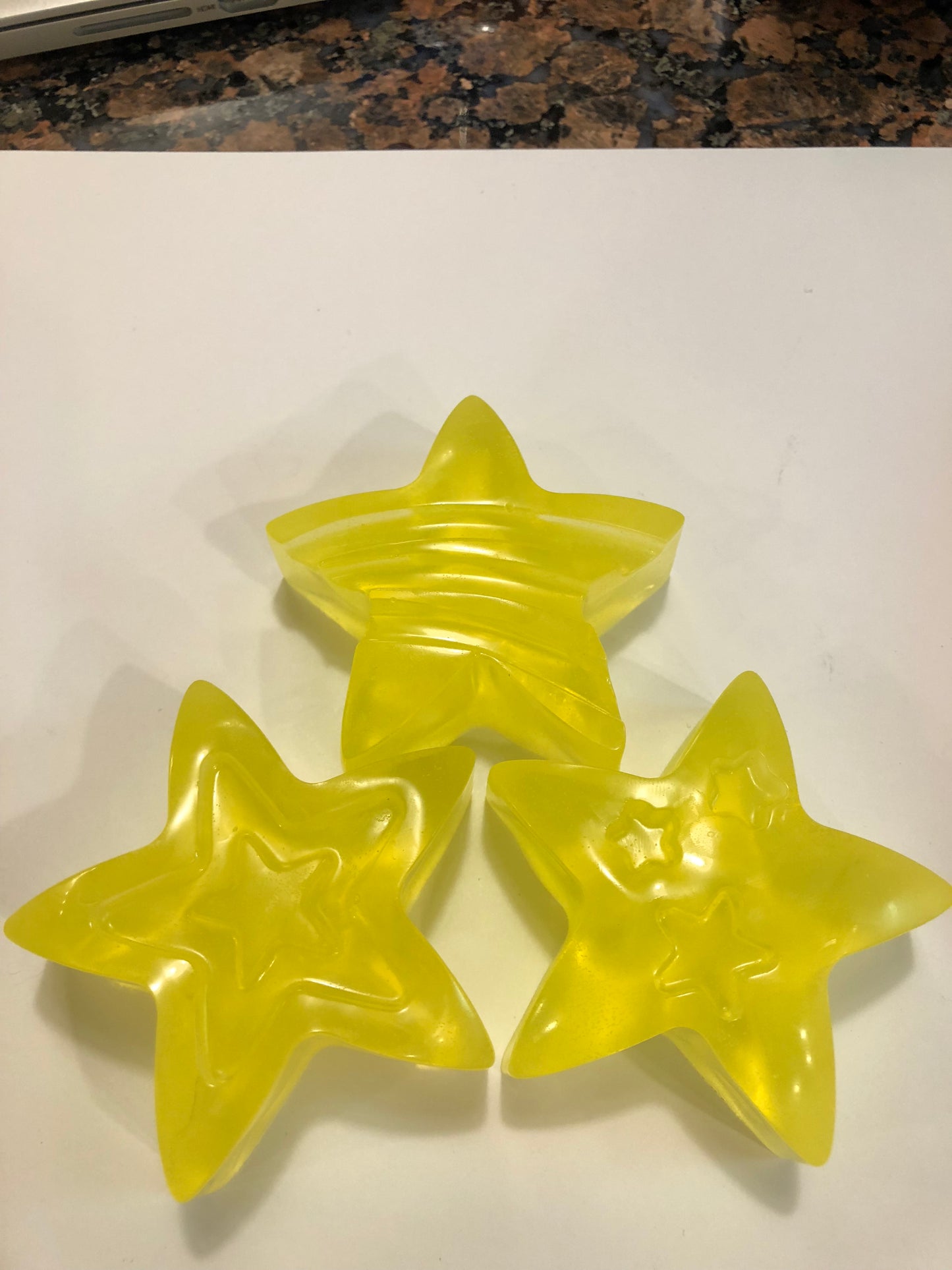 Star Soap Trio (set of six)