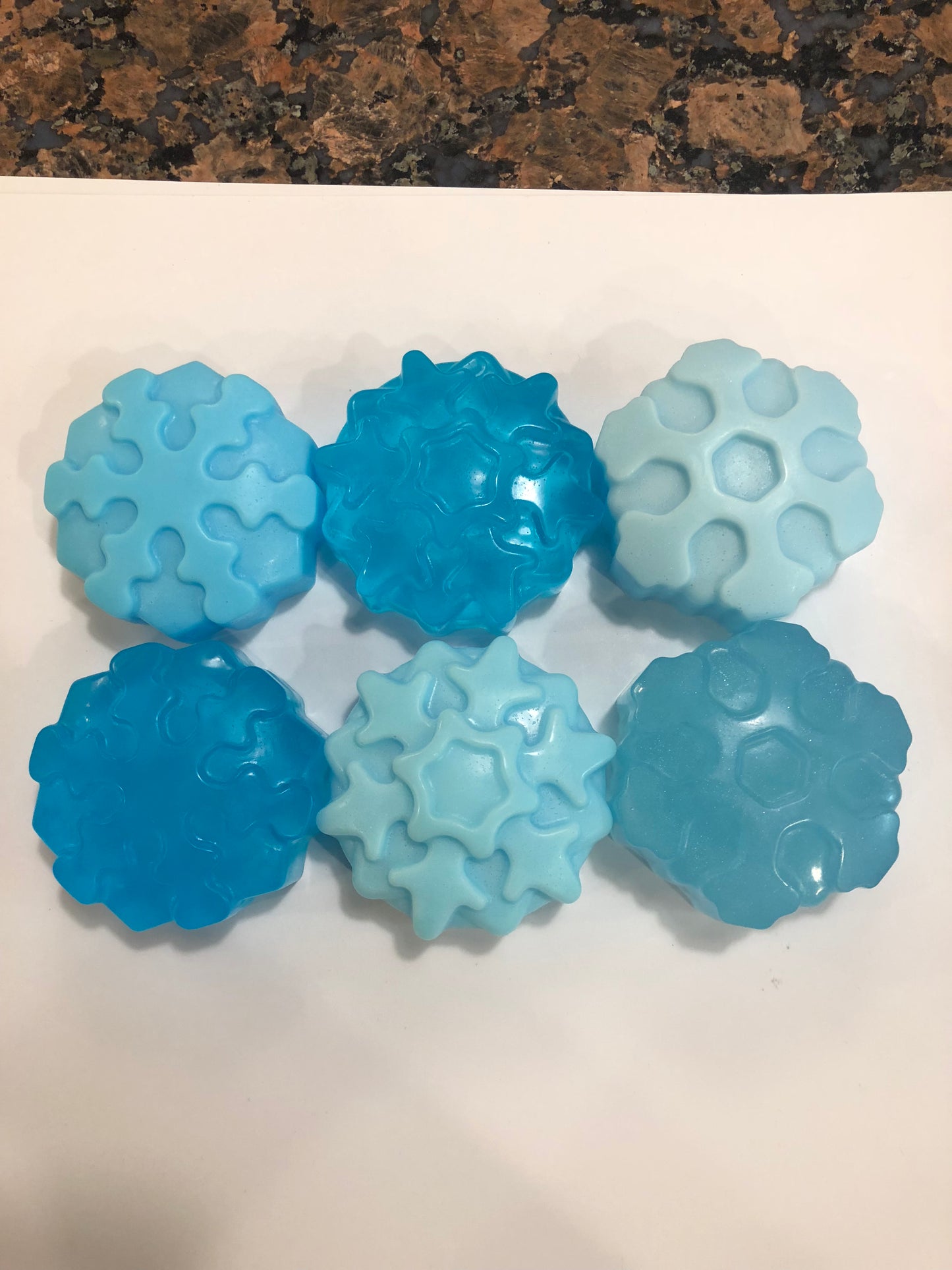 Little Snowflake Soap Trio