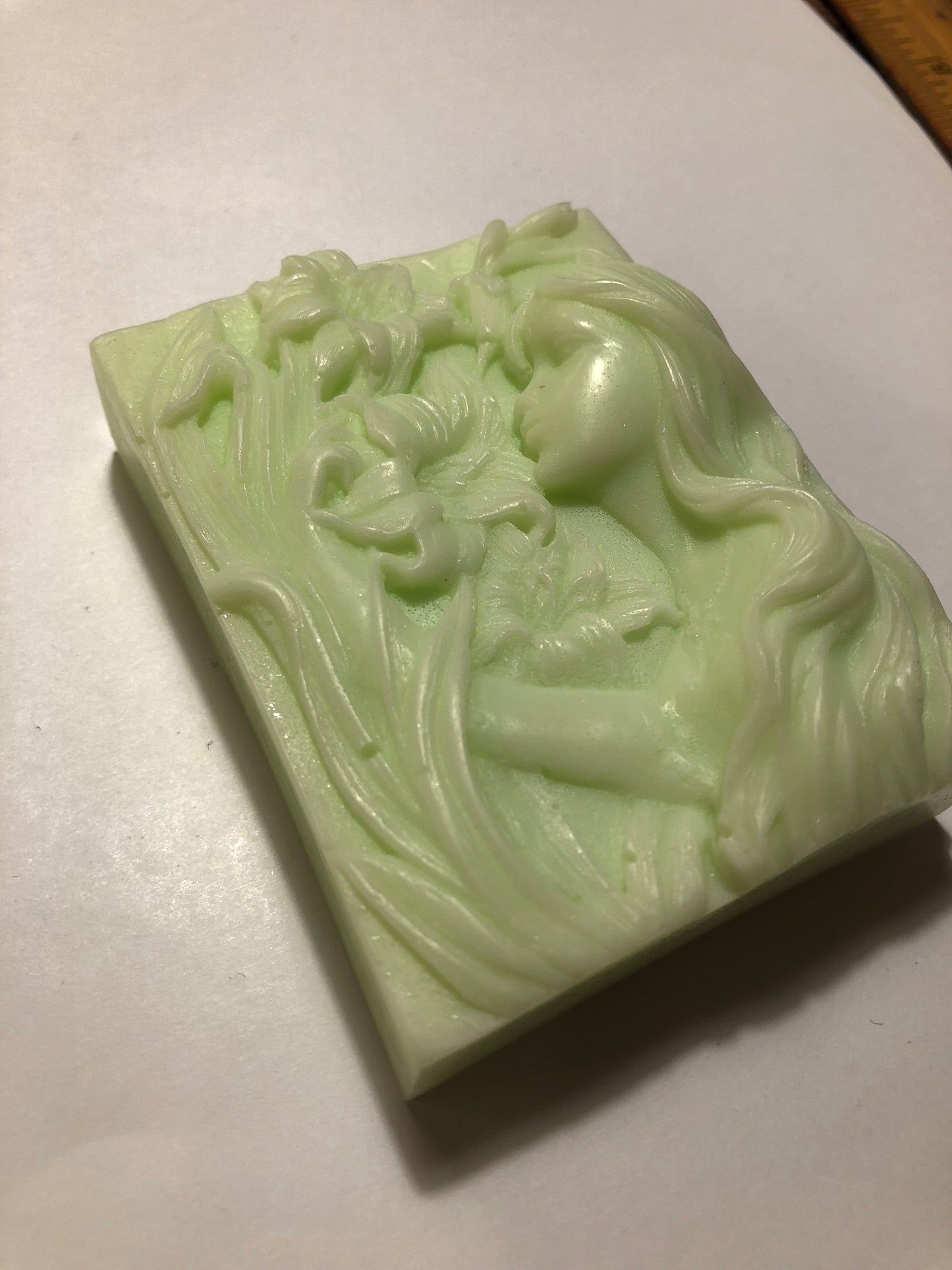 Rectangular Flower Fairy Soap