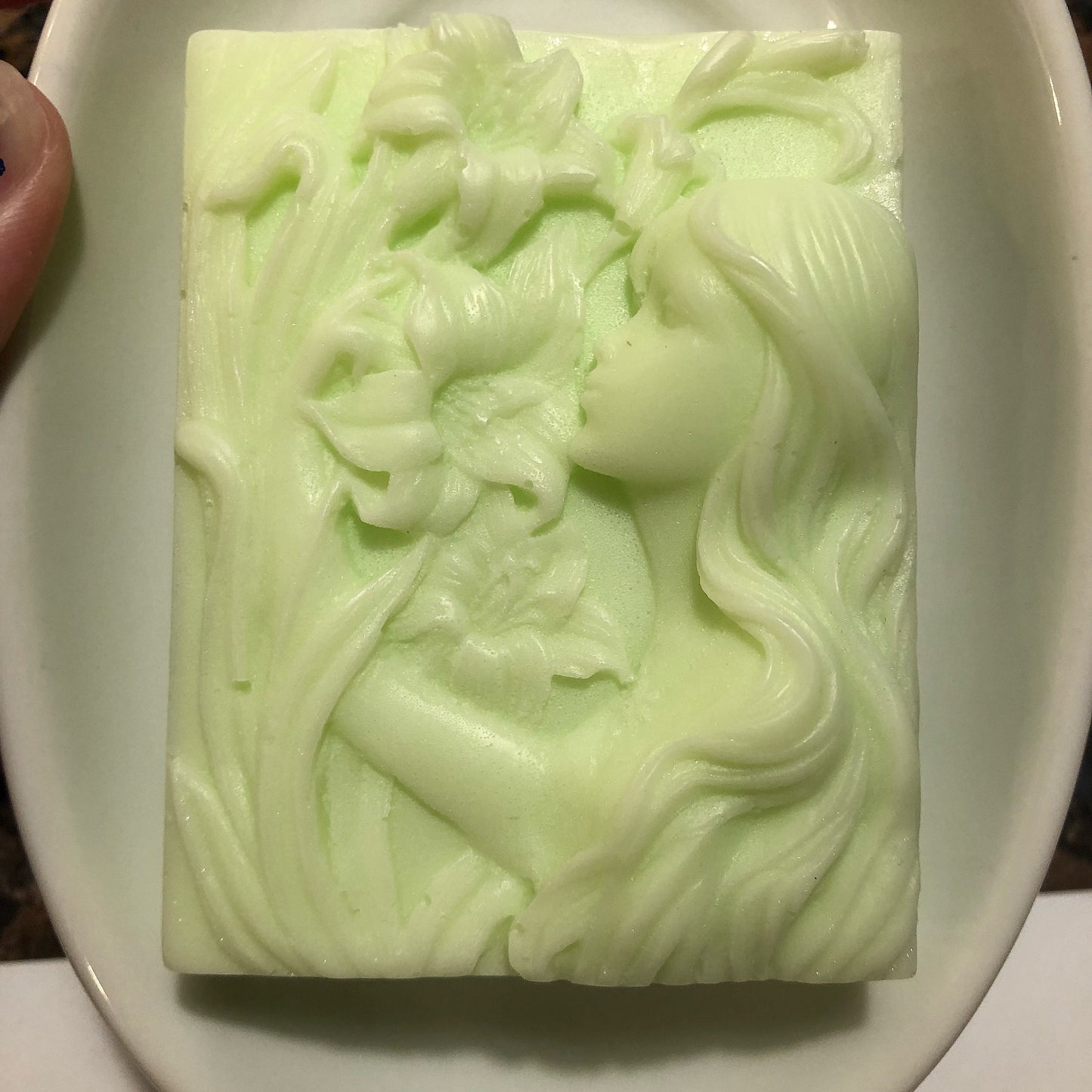 Rectangular Flower Fairy Soap