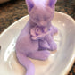 Kitty With A Rose Soap