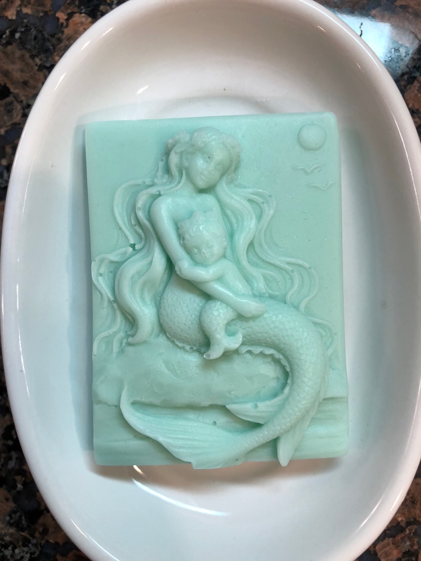 Mermaid Mom and Baby Soap