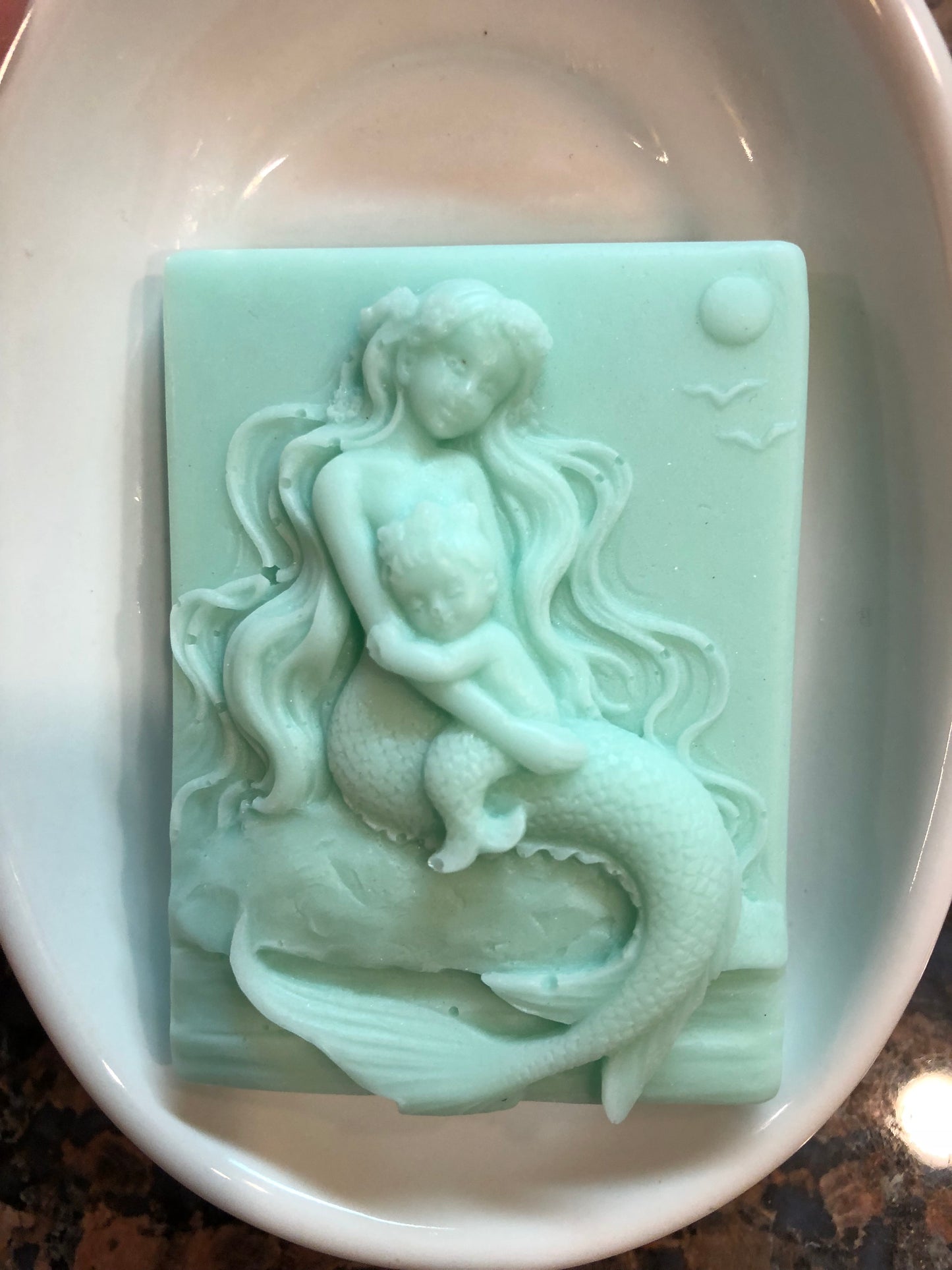 Mermaid Mom and Baby Soap