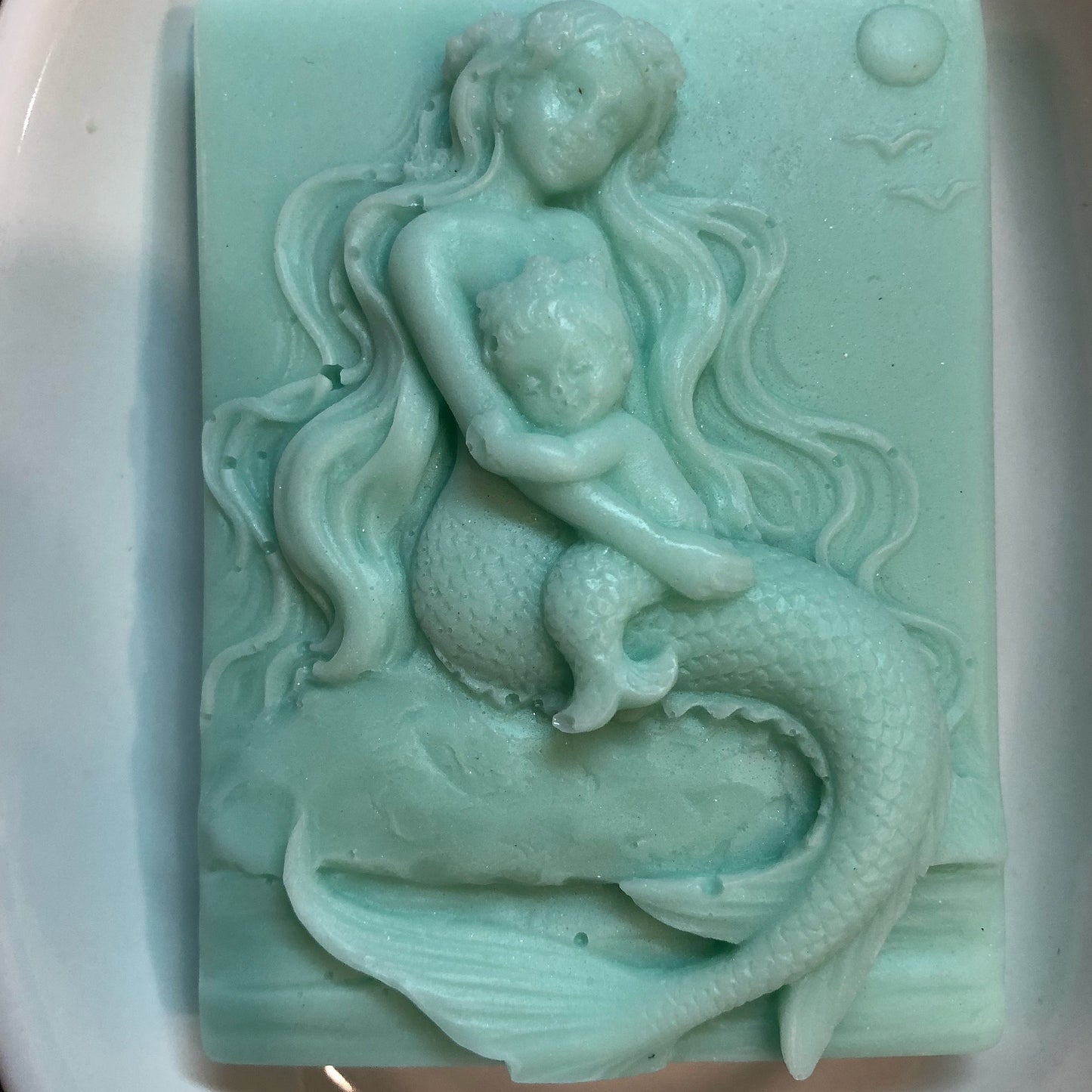 Mermaid Mom and Baby Soap