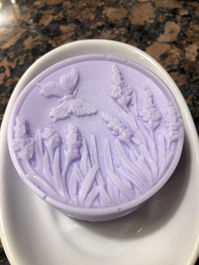 Butterfly Above the Lupines Soap