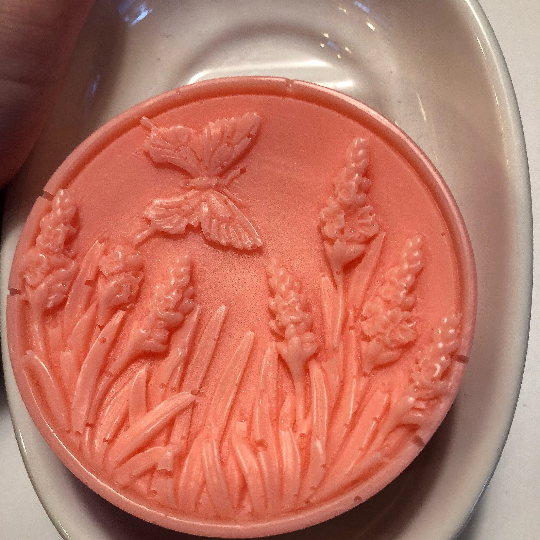 Butterfly Above the Lupines Soap