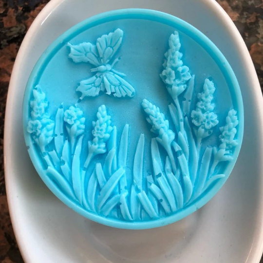 Butterfly Above the Lupines Soap