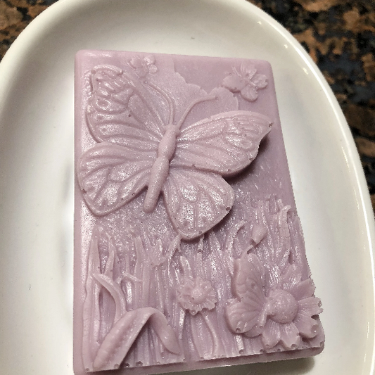 Butterfly In A Meadow Soap