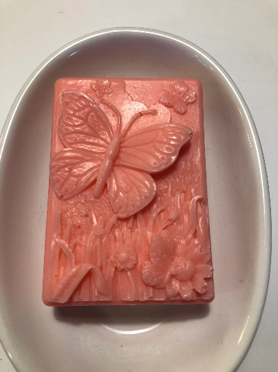 Butterfly In A Meadow Soap