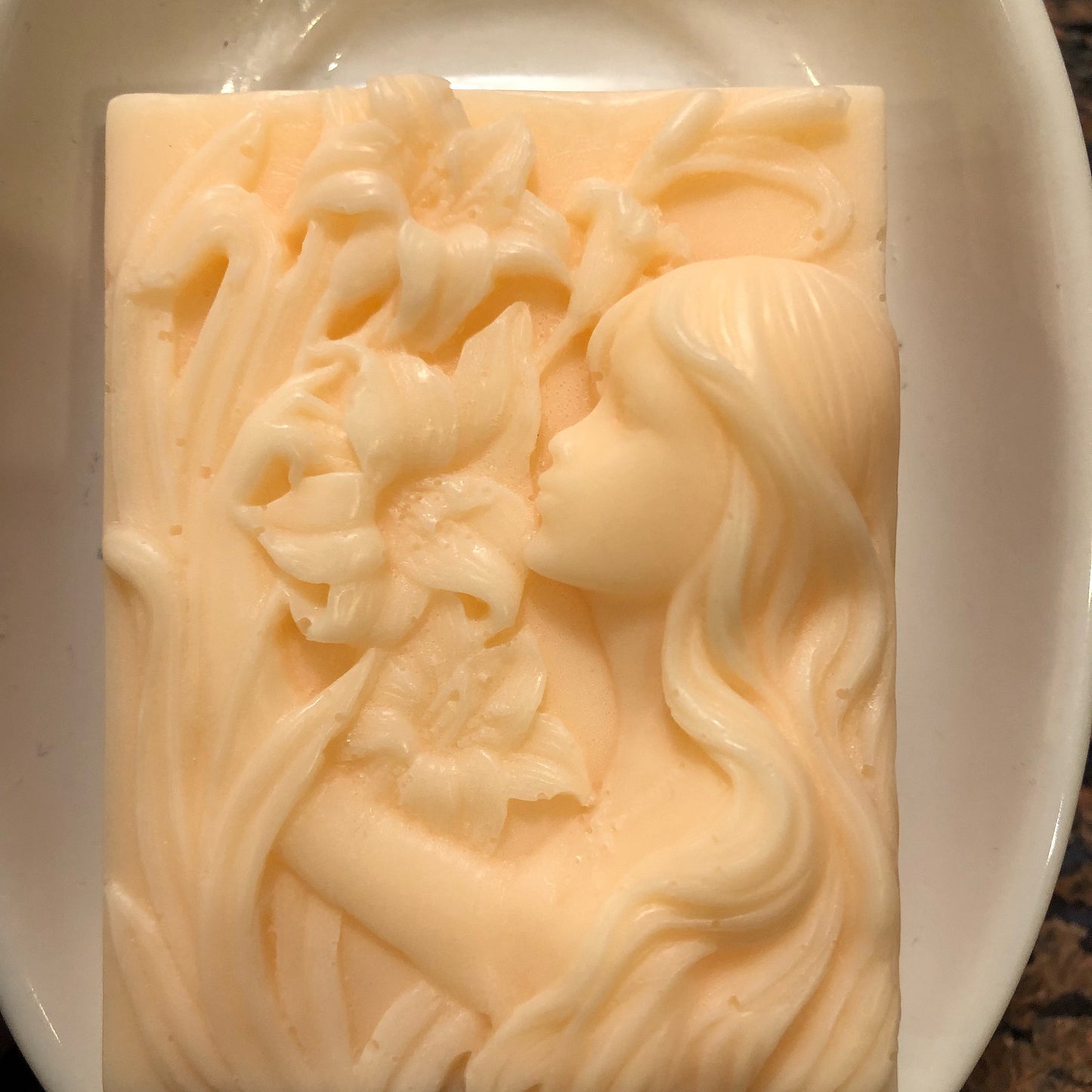 Rectangular Flower Fairy Soap