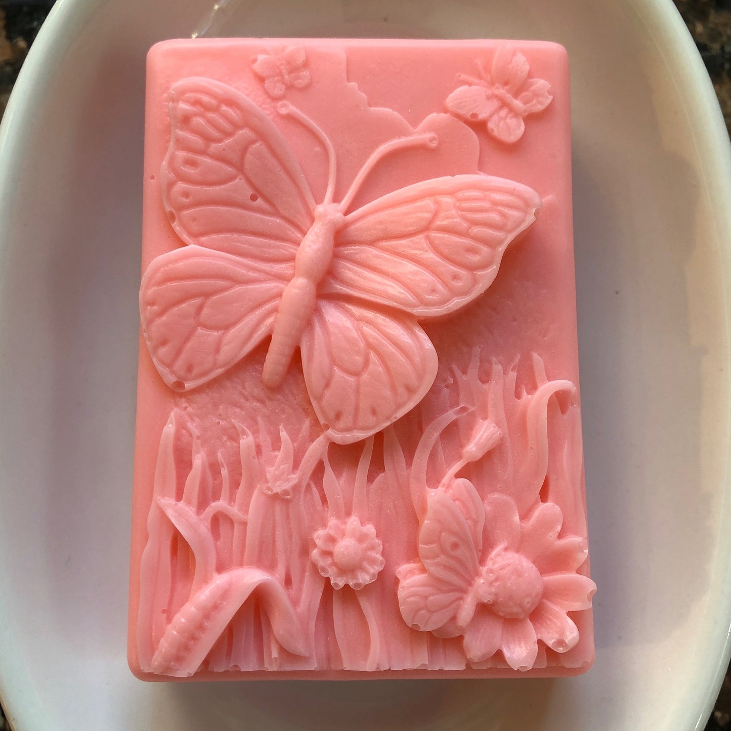 Butterfly In A Meadow Soap