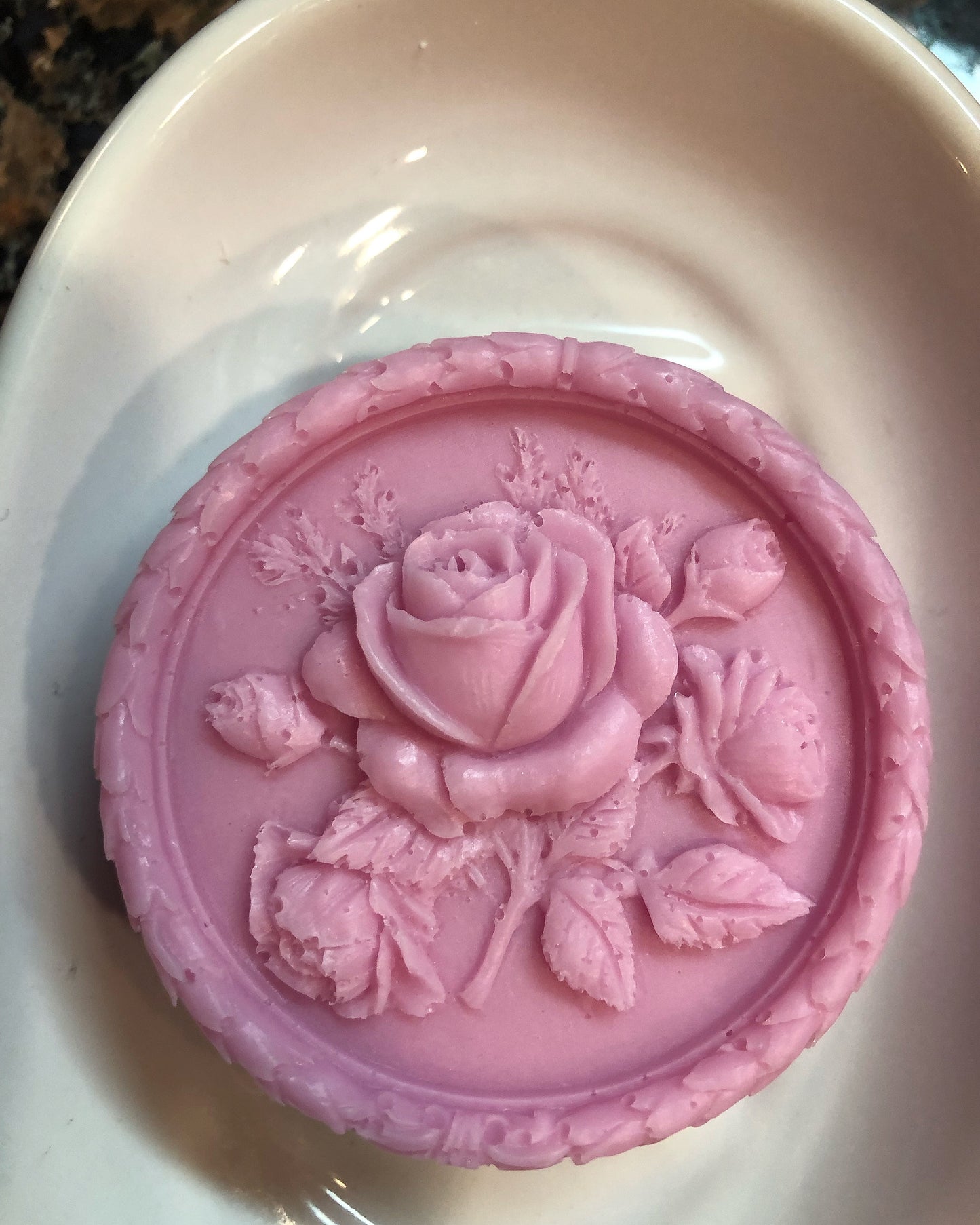 Rose Soap (Round)