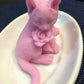 Kitty With A Rose Soap