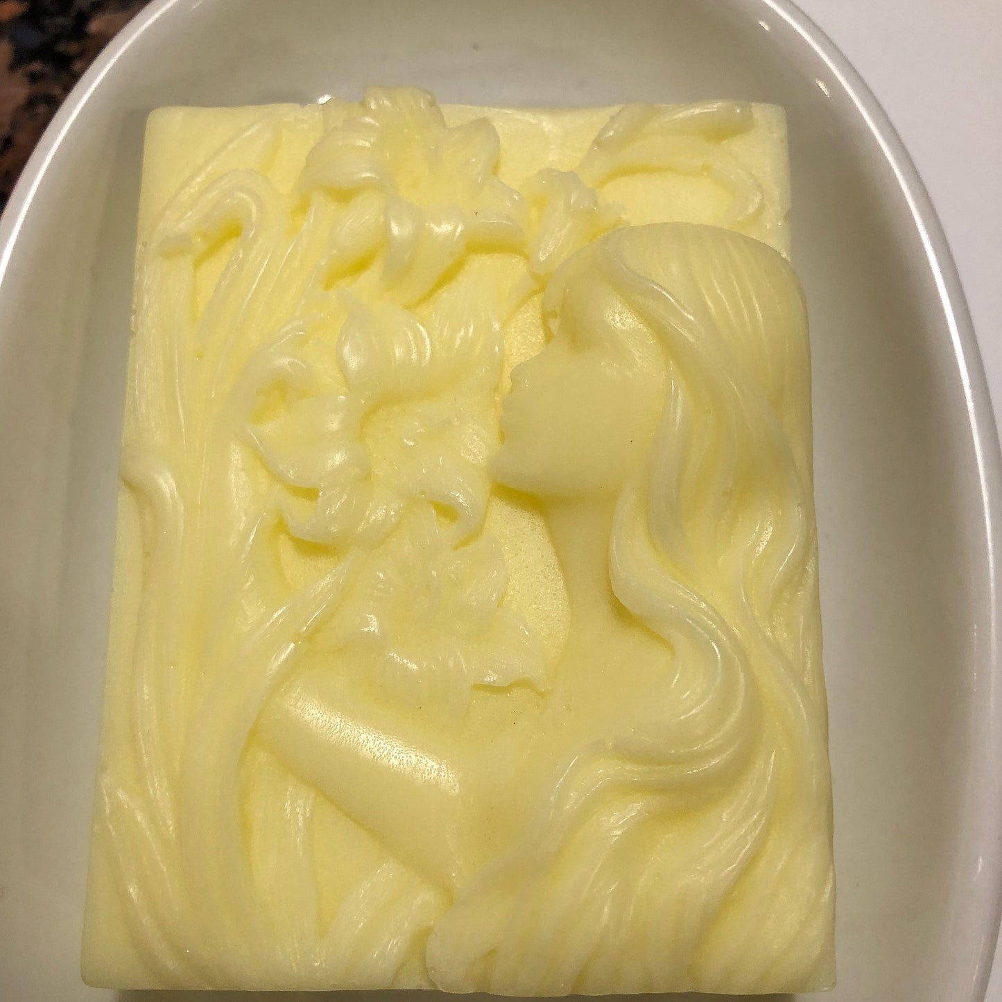 Rectangular Flower Fairy Soap