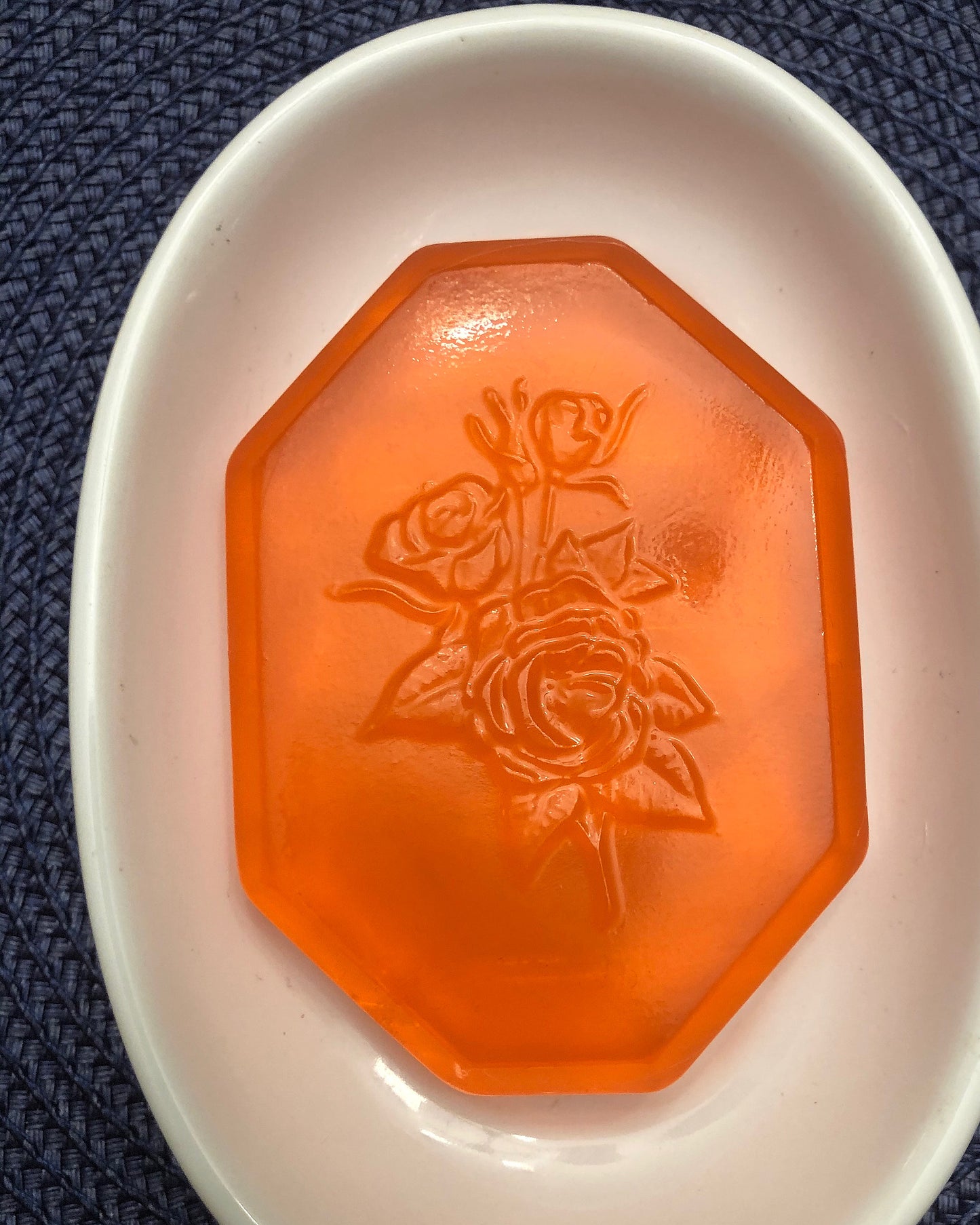 Octagonal Rose Soap