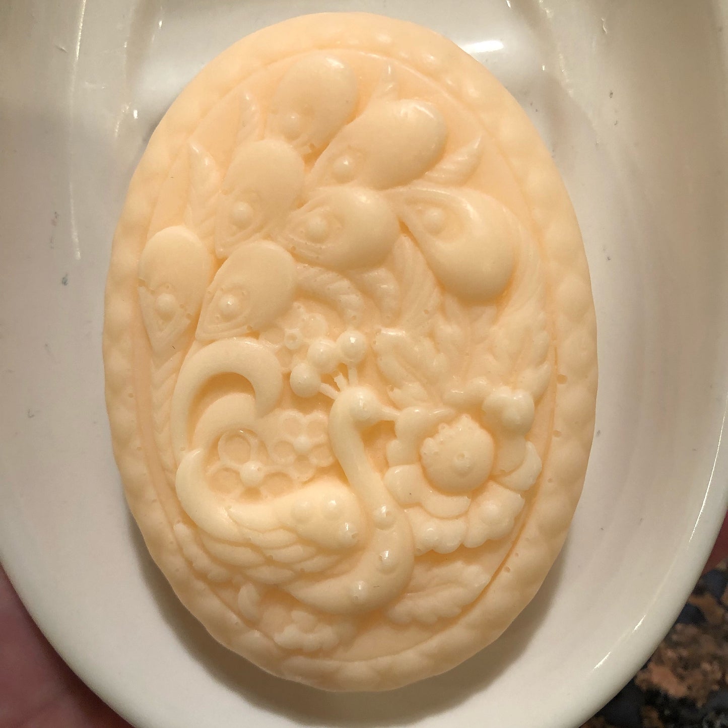 Oval Peacock Soap