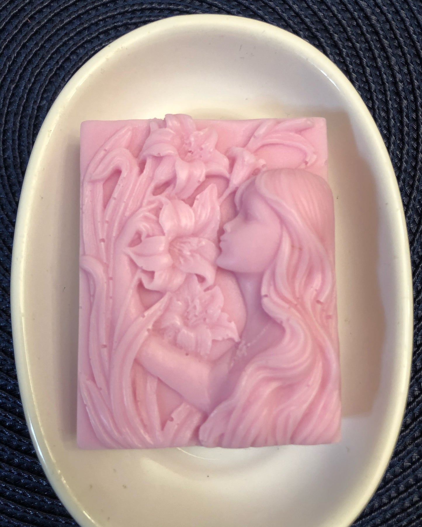 Rectangular Flower Fairy Soap