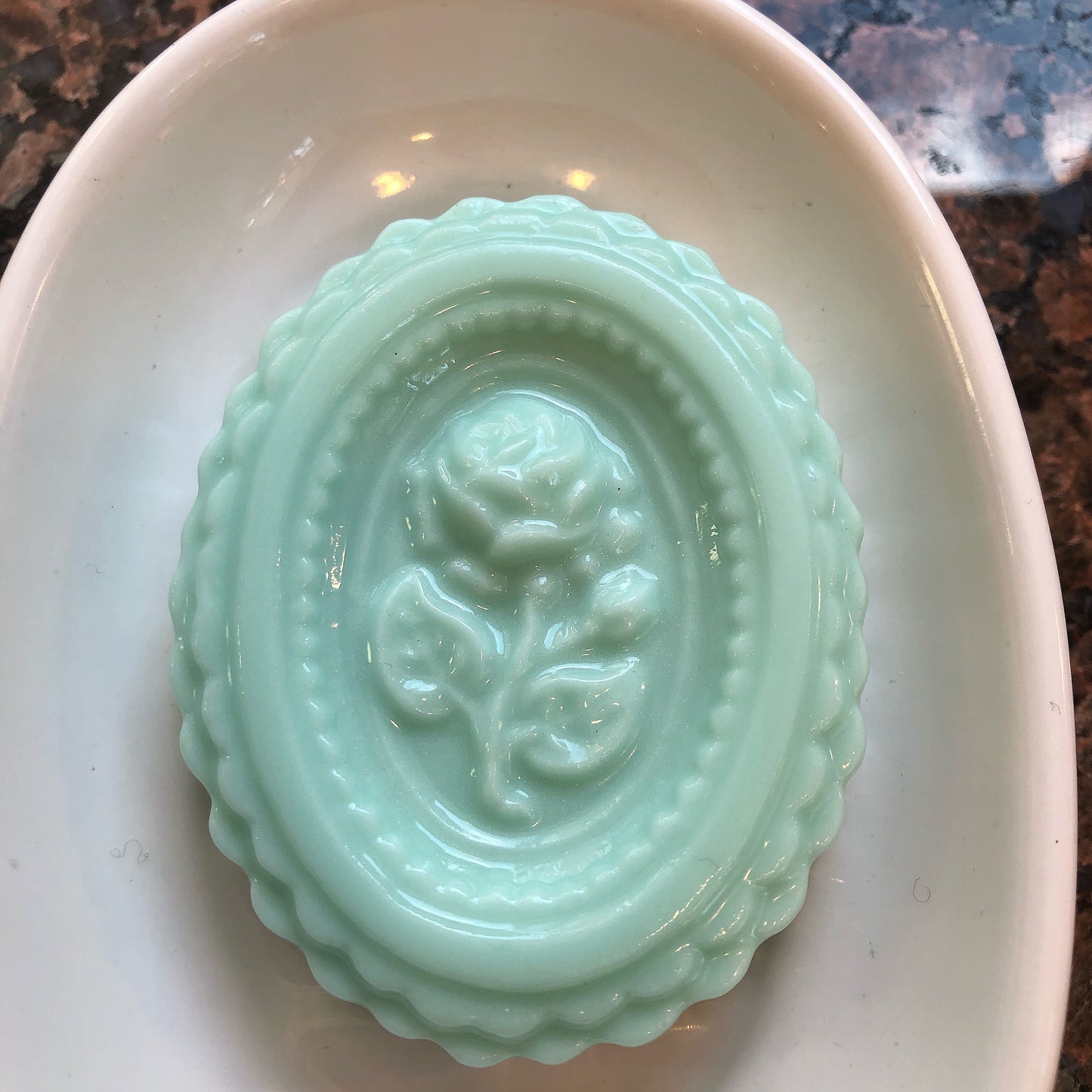 Oval Rose Soap