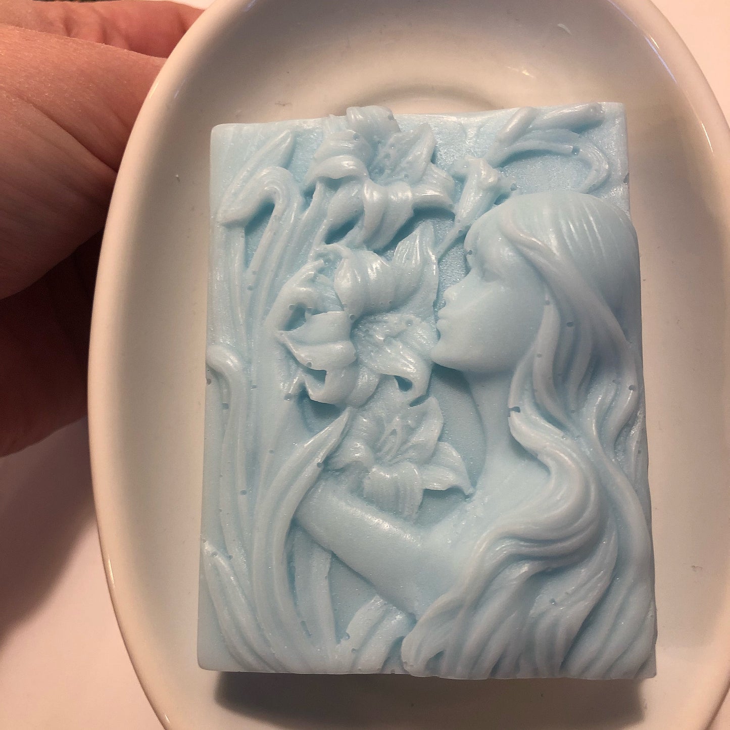 Rectangular Flower Fairy Soap