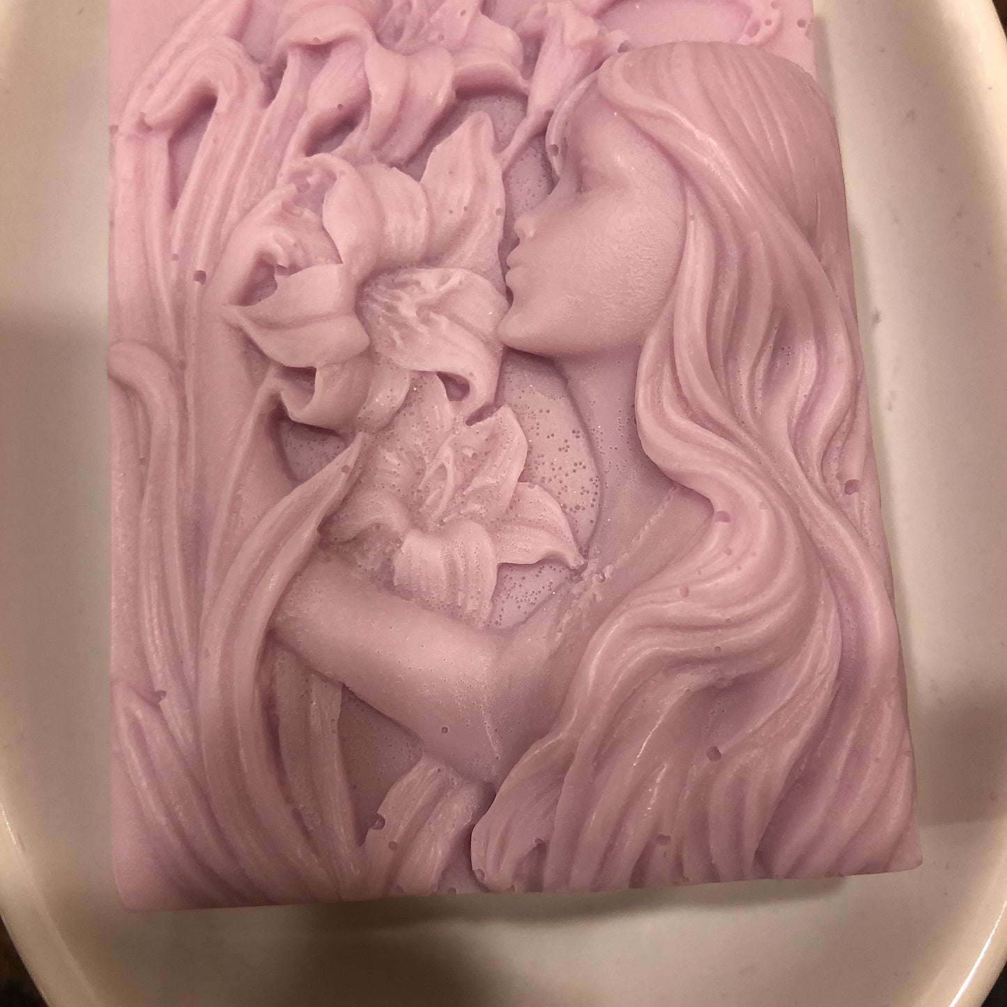 Rectangular Flower Fairy Soap